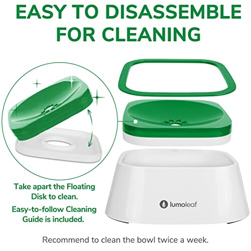 Disassemble floating disk for cleaning instructions by Lumoleaf.