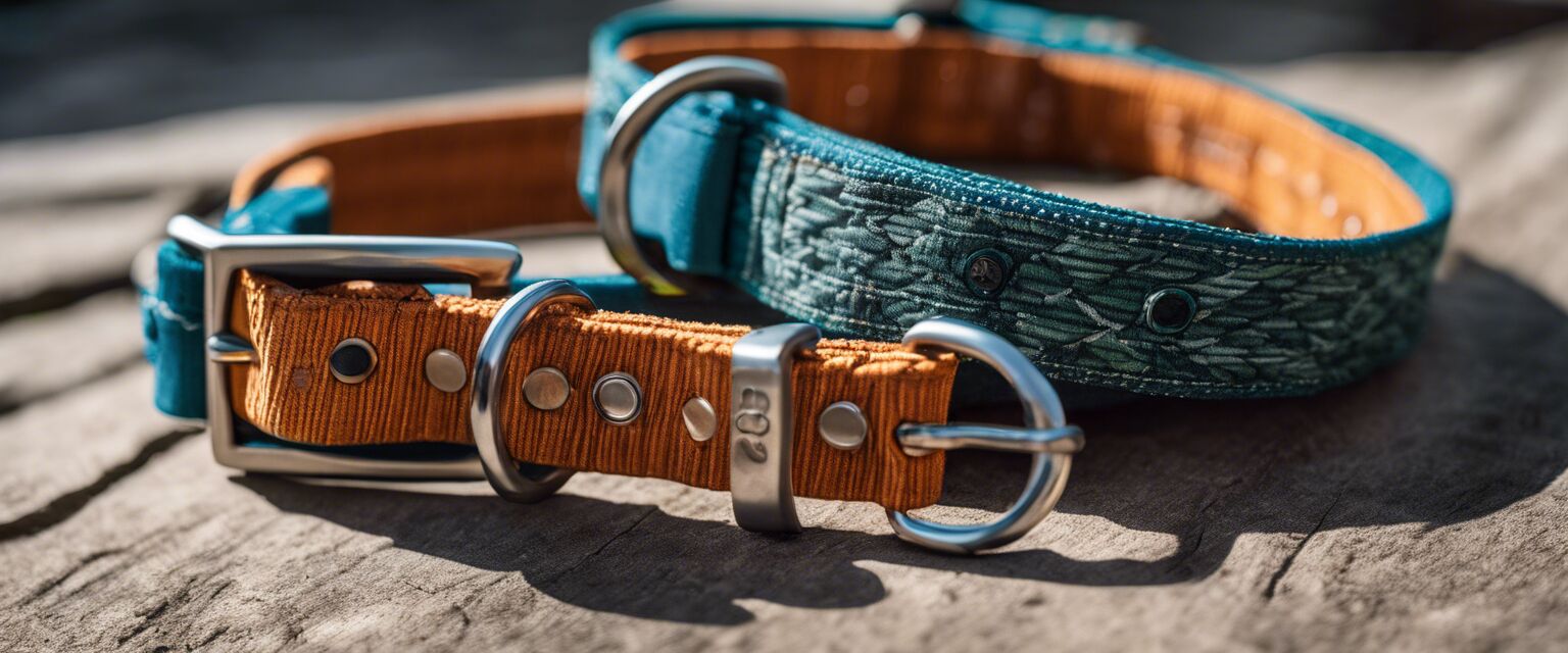 Eco-friendly dog collars